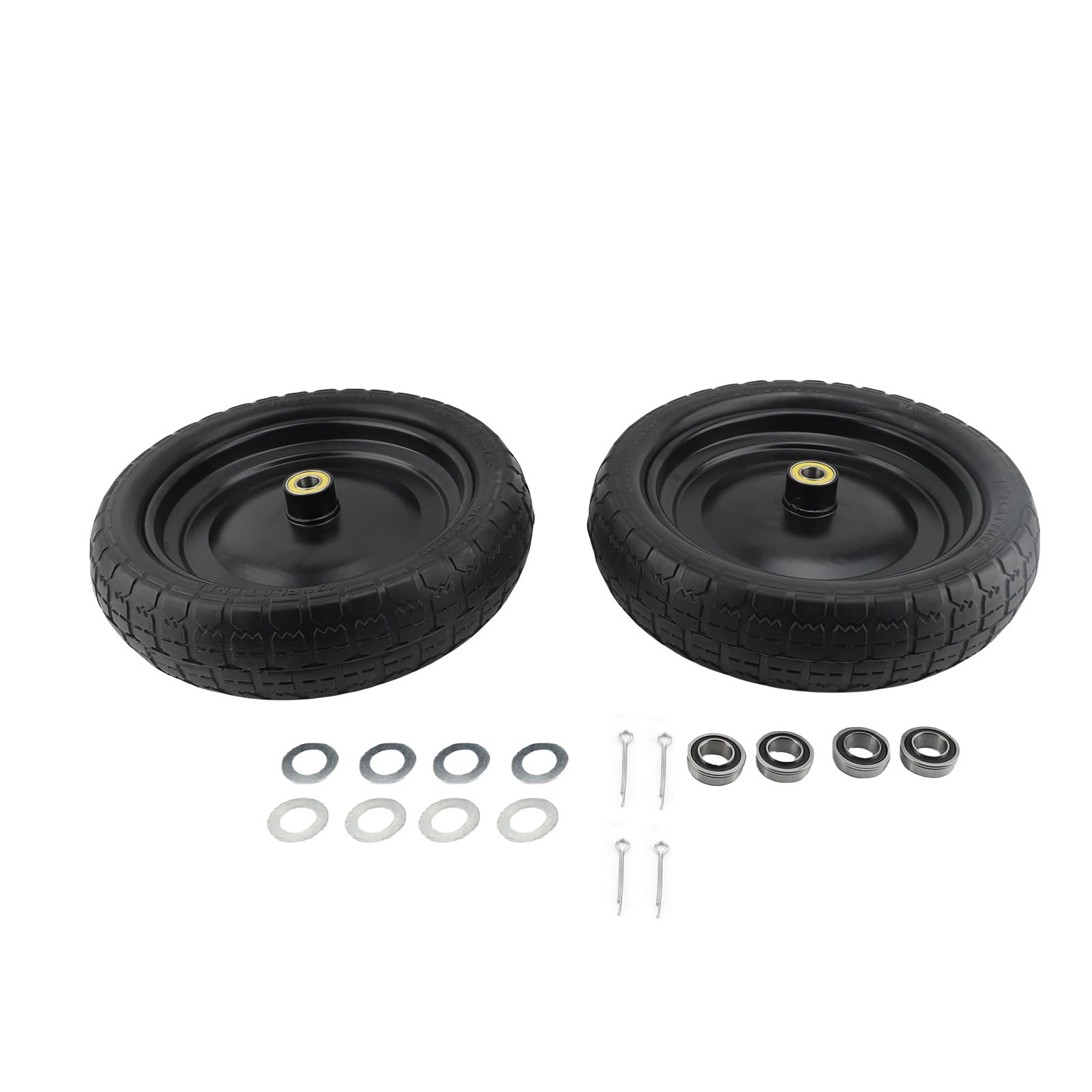 Ruedas Macizas para Carro, Ruedas de Espuma con Rodamientos