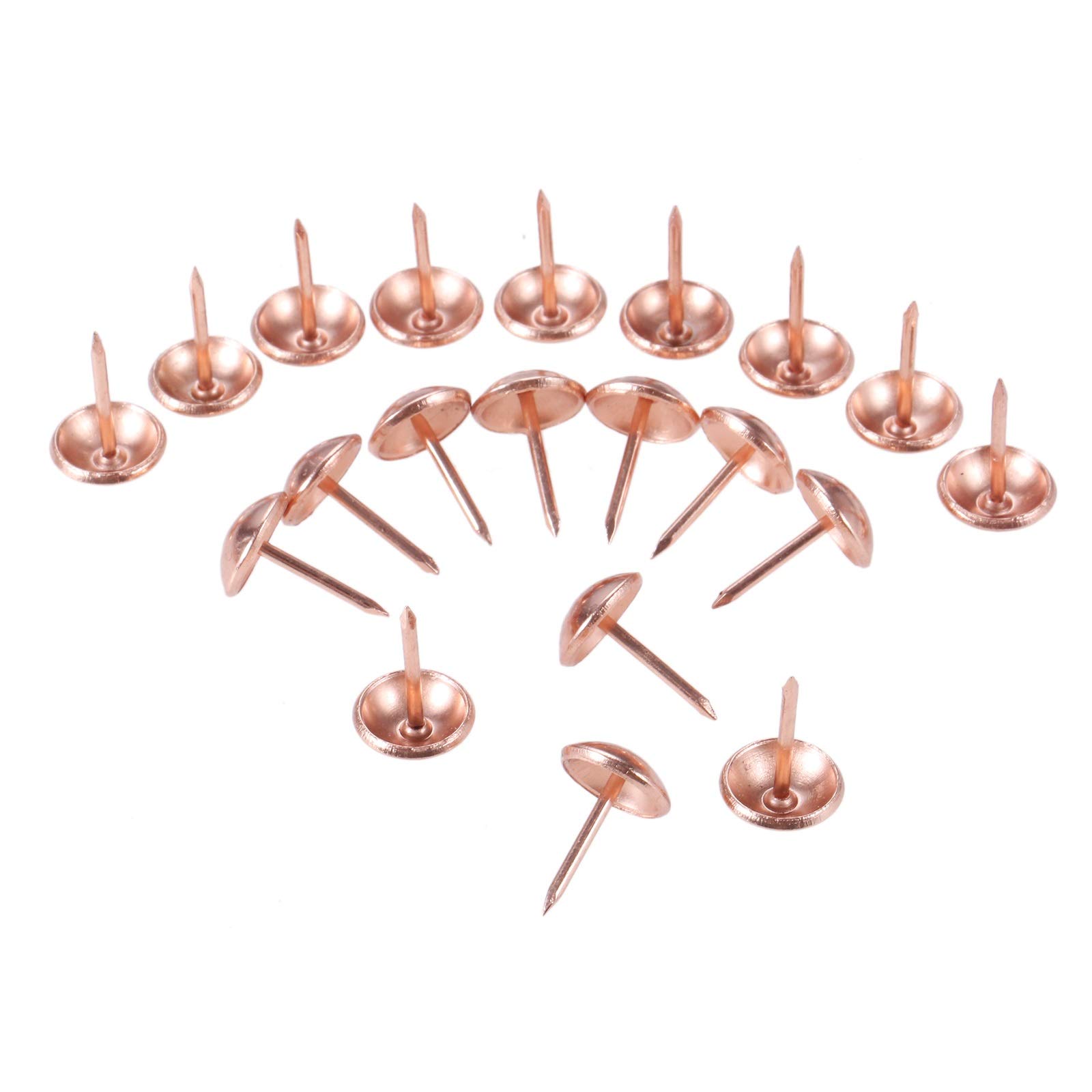 Rohcghc 11X17mm Upholstery Nails Tacks, Thumb Push Pins(11X17mm)