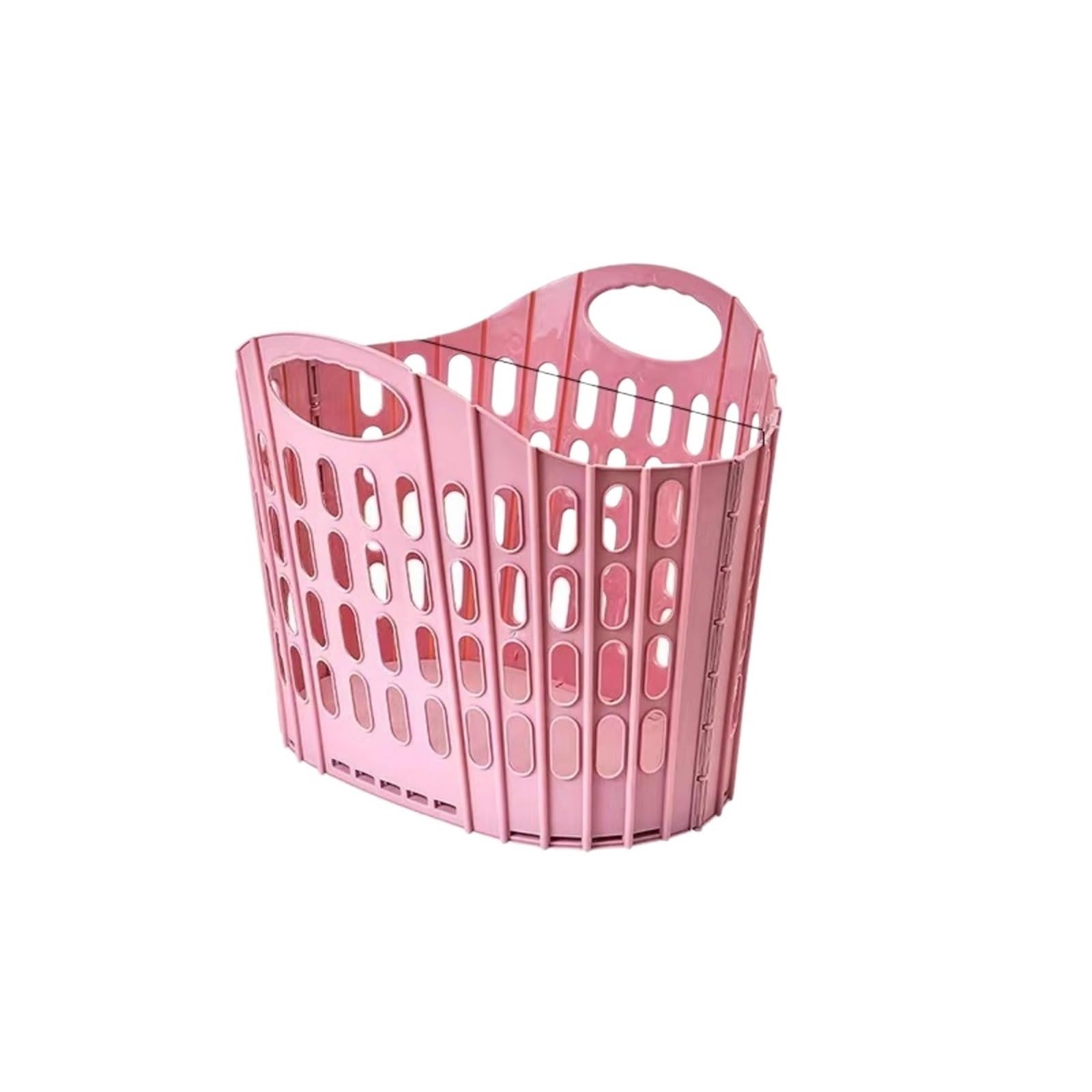 Modern Foldable Laundry Hamper High-capacity Portable Dirty Clothes Organizer Basket For Home Bathroom For Bedroom(Color2)