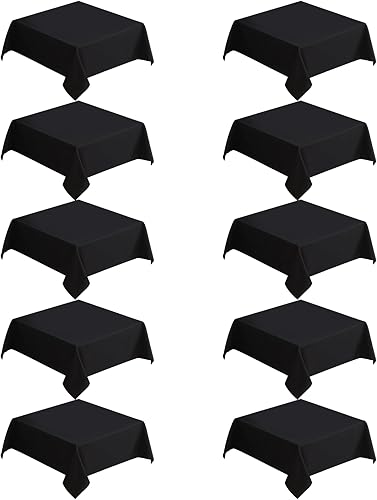 Miniatura 7 de VidaFete Paquete de 2 manteles rectangulares de poliéster de 60 x 84 pulgadas, resistentes a las manchas y a las arrugas, para cocina, comedor,