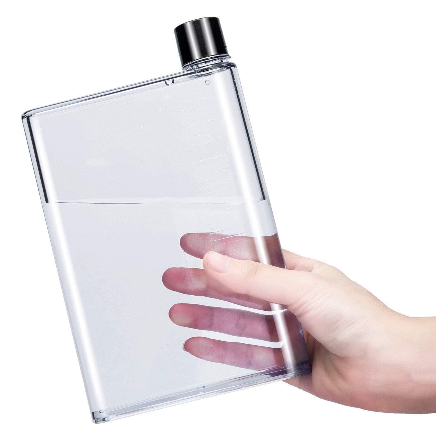 See full amazon price history chart for mavopa Note Book Water Bottel Clear Reusable Slim Flat Water Bottle 450ml Portable, Fits in Pocket for School,Sports, Travel, Dining Time (Pack of 1 Multicolor) mavopa Note Book Water Bottel Clear Reusable Slim Flat Water Bottle 450ml Portable, Fits in Pocket for School,Sports, Travel, Dining Time (Pack of 1 Multicolor) (B0DBV6C4PL) Amazon Price History, Amazon Price Tracker