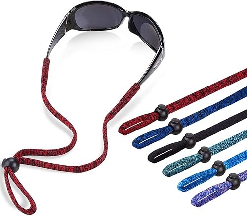 Cordón ajustable para sujetar anteojos, para el cuello para hombres y mujeres, correa de seguridad de camuflaje para gafas de sol, regalo para