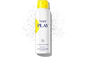 Supergoop! SPF 50 Sunscreen Body Spray: Essential UV Protection for Outdoor Activities