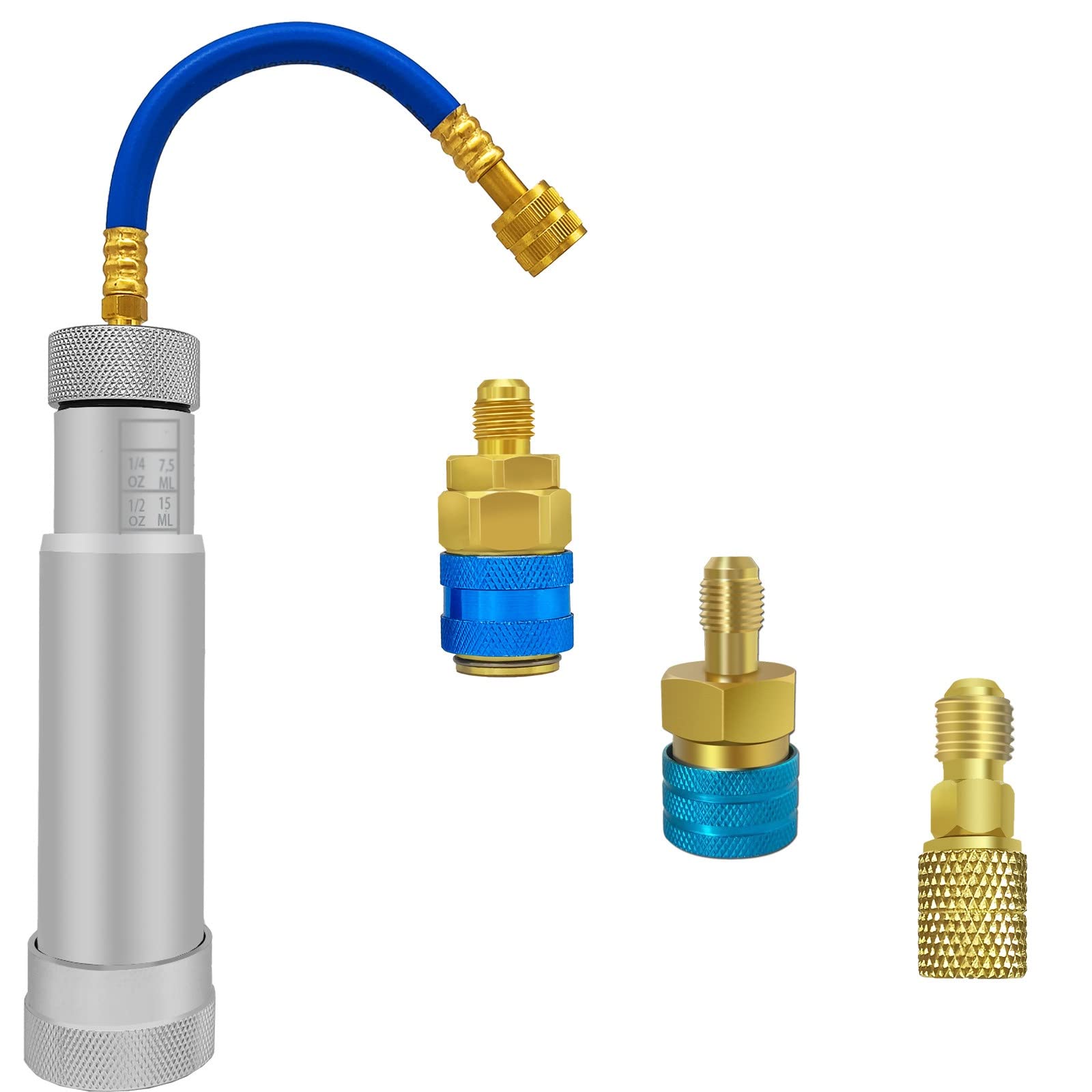 Buy AC Dye Oil Injector Backflow Prevent Kit, HVAC Dye Oil Injector