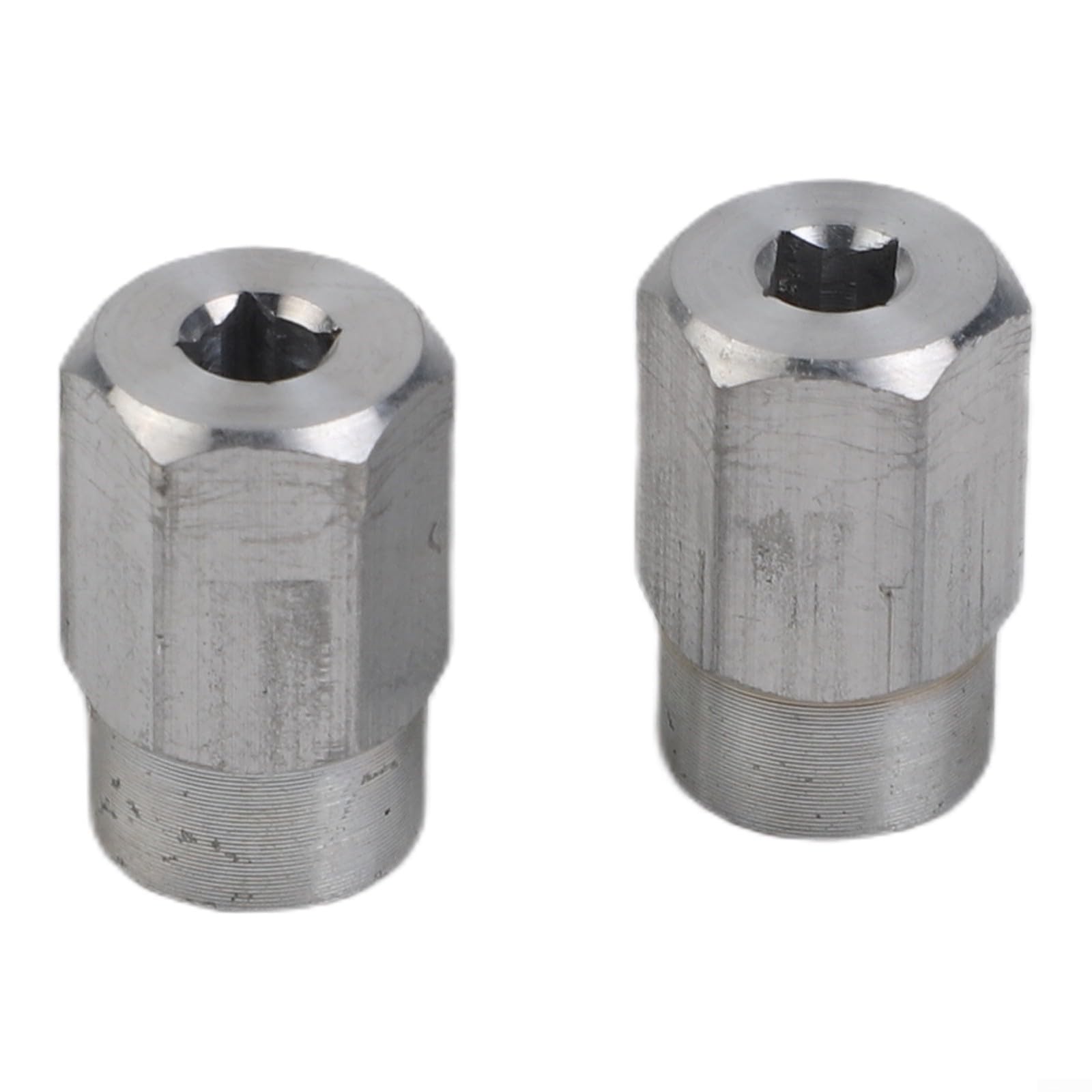 for DREMEL for FLEX Shaft Cap for 225, Aluminium Drive Nut 2610916116 Replacement Adapter for Flexible Shaft Attachment Rotary Tool(2 pcs)