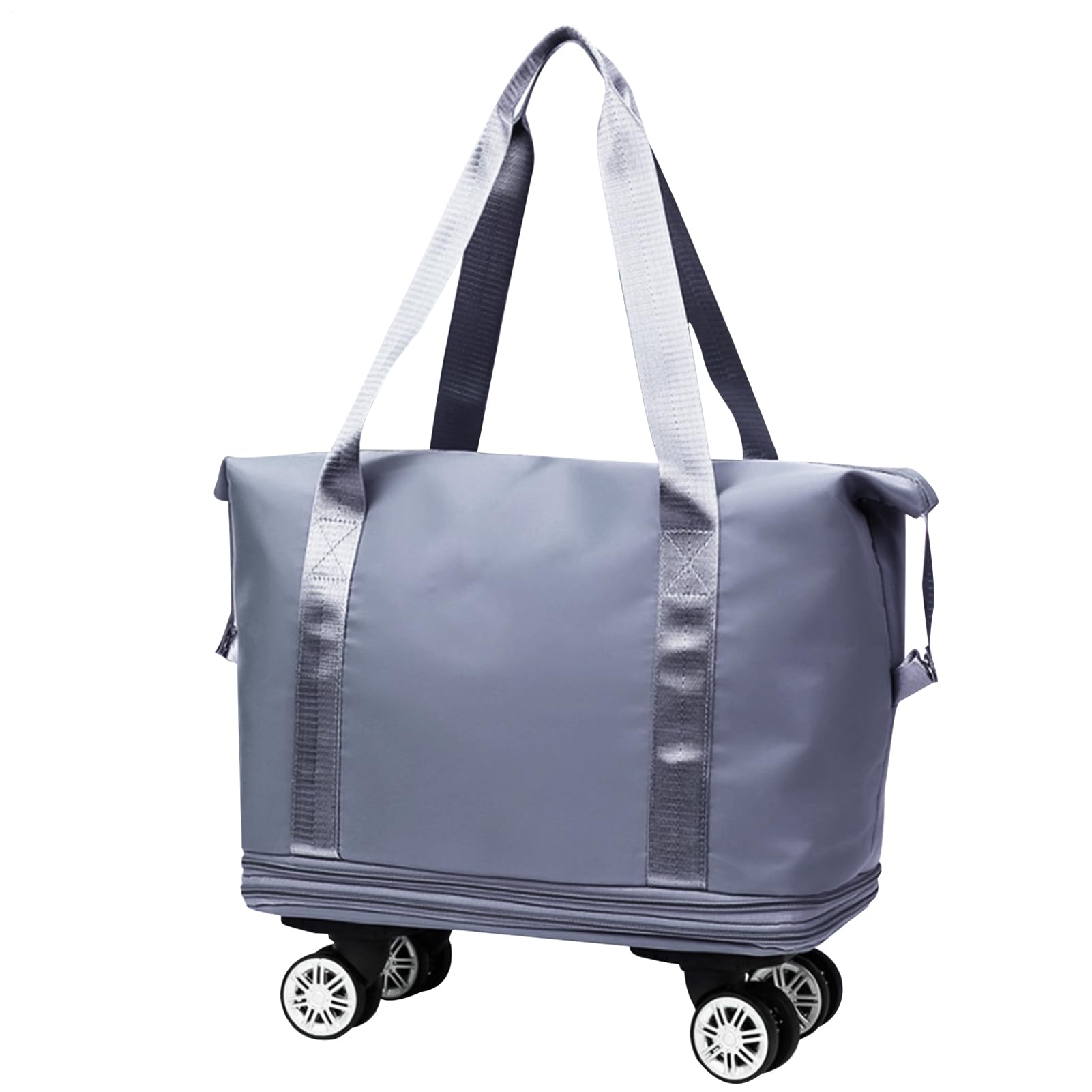 Zibeem Travel Bags for Women,Expandable Duffle Bag with Wheels - Lightweight Design, Large Capacity Traveling Supplies for Weekend Trip Business Trip Family Vacation
