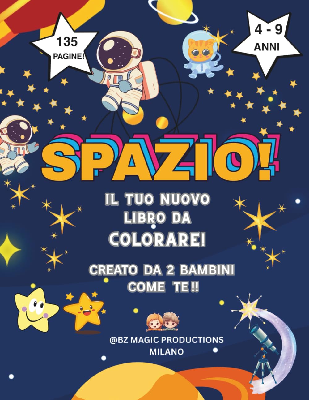 Spazio!: Il tuo nuovo libro da colorare