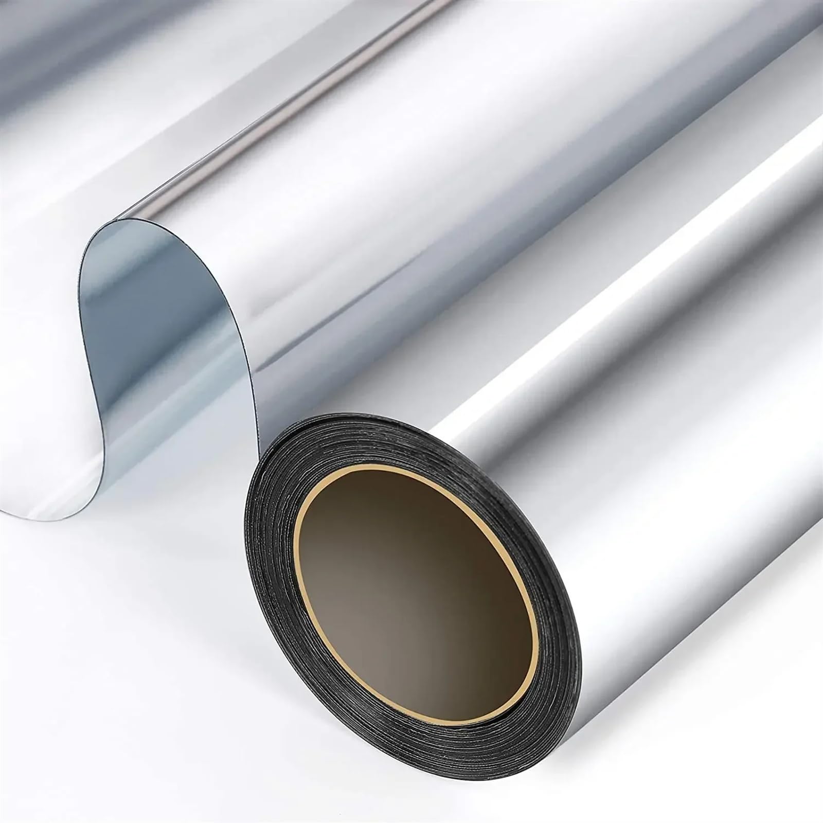EJvkrbtx Privacy Mirror Film One Way Window Film Multicolor Multiple Sizes(Silver-silver,50x200cm)
