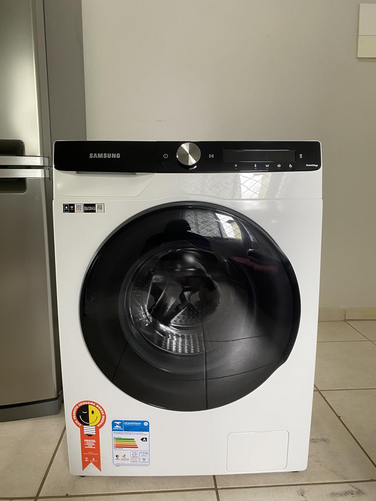 Lava e Seca Samsung WD11T Smart com Ecobubble 11kg 110V : Amazon.com.br ...