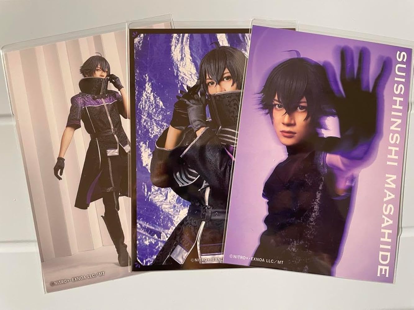 刀剣乱舞　ミュージカル江おんすていじ　ライブ衣装　水心子 ミュージカル『刀剣乱舞』 江おんすていじ ブロマイドセット(3枚