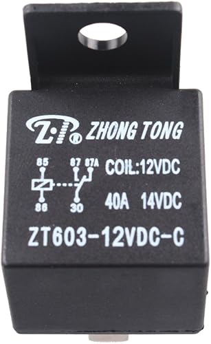 Miniatura 9 de Enchufe para relé de auto, de E Support, de 12 V, 30 A, 40 A, 60A, 80A SPST y SPDT