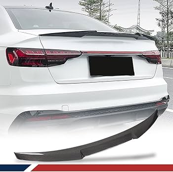 Amazon | カーボン製 A4 用リア スポイラー for Audi アウディA4 B9 S4