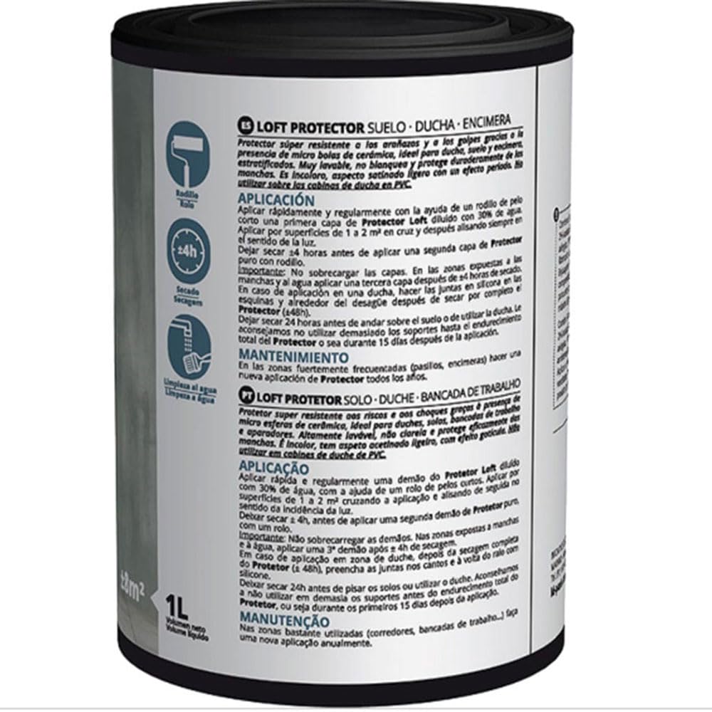 Protector Loft suelo, ducha, encimera -1 litro-
