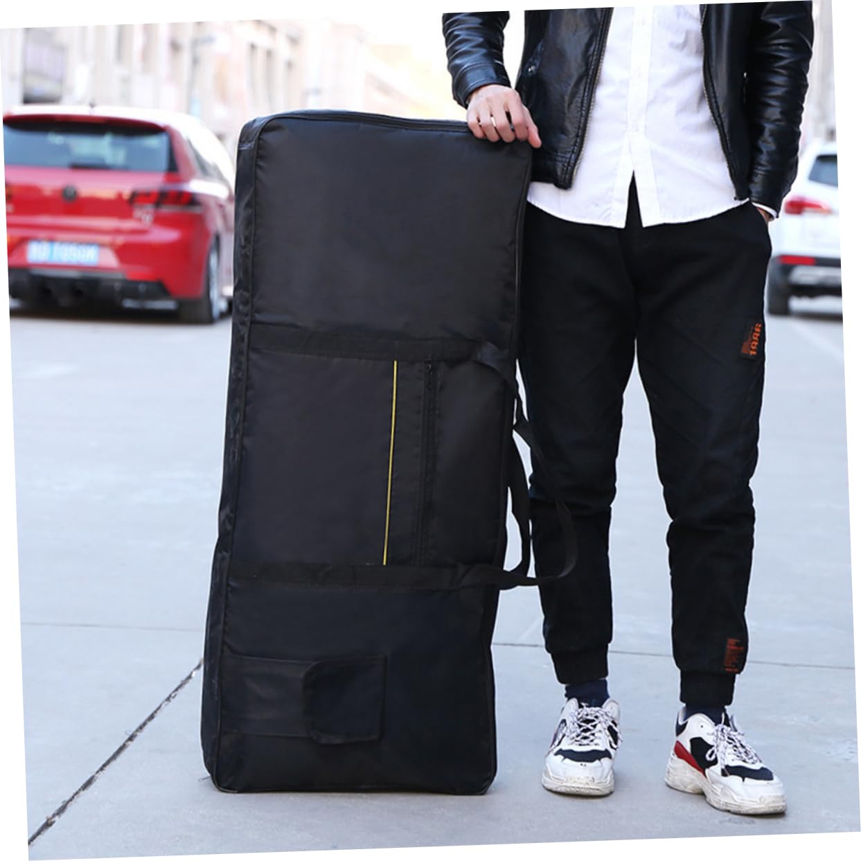 Borsa Nera per Elettronica Tasti Tastiera e Oxford Design 61 Tracolla Ergonomico Regolabile Portatile