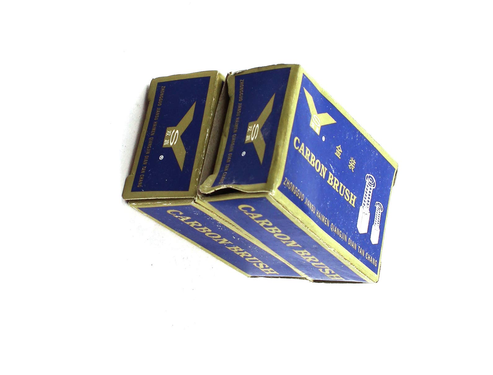 Aexit 4 Pcs Electric Motors Motor Carbon Brush for Grinder Polisher 13mm x 9mm Fan Motors x 6mm