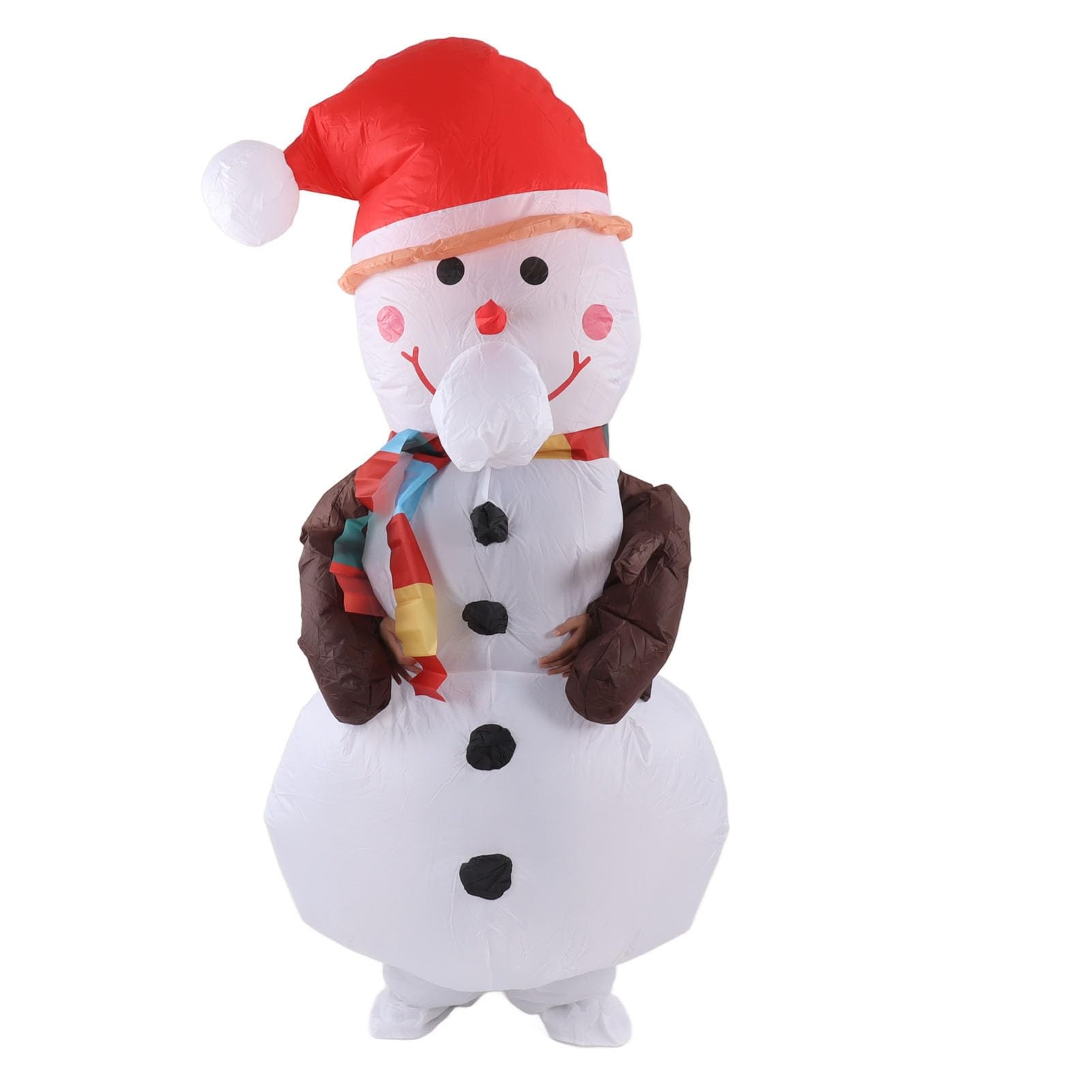 Disfraz Inflable de Navidad para Adultos, Traje Inflable de