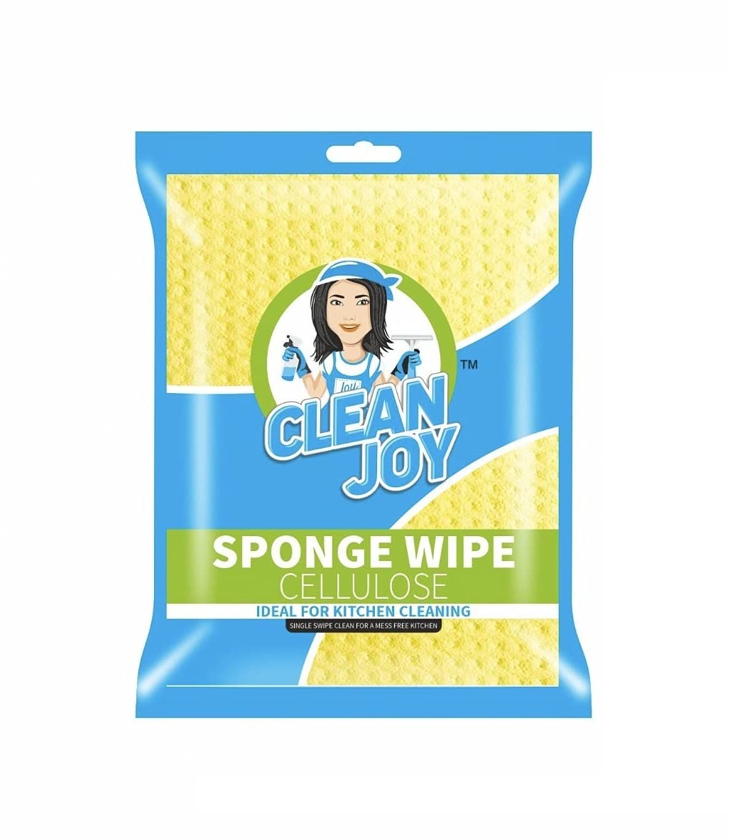 Clean Joy Multi-Purpose , Easy to use Kitchen Cleaning Sponge Wipe ( Multicolor ) (1)