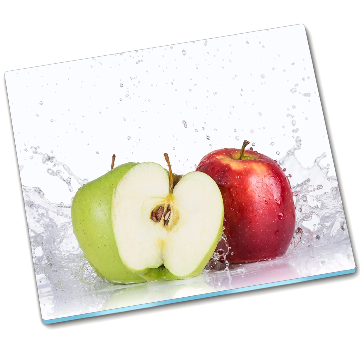 Planches à découper en verre durci 60x52 cm protection poêle