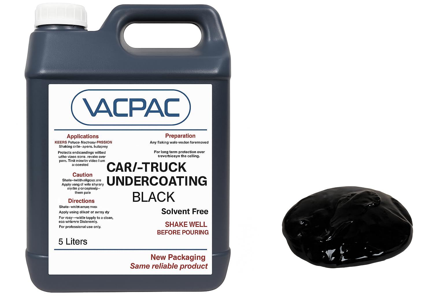VAC PAC Premium Undercoating for Trucks – Heavy-Duty Rust Protection & Thick Film Coating – Protects Against Rust for Over 2 Years - 5 Litre (1)-image-23