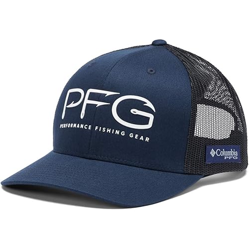 Columbia Unisex PFG Fischflagge Mesh Ballkappe – Hoch Cap