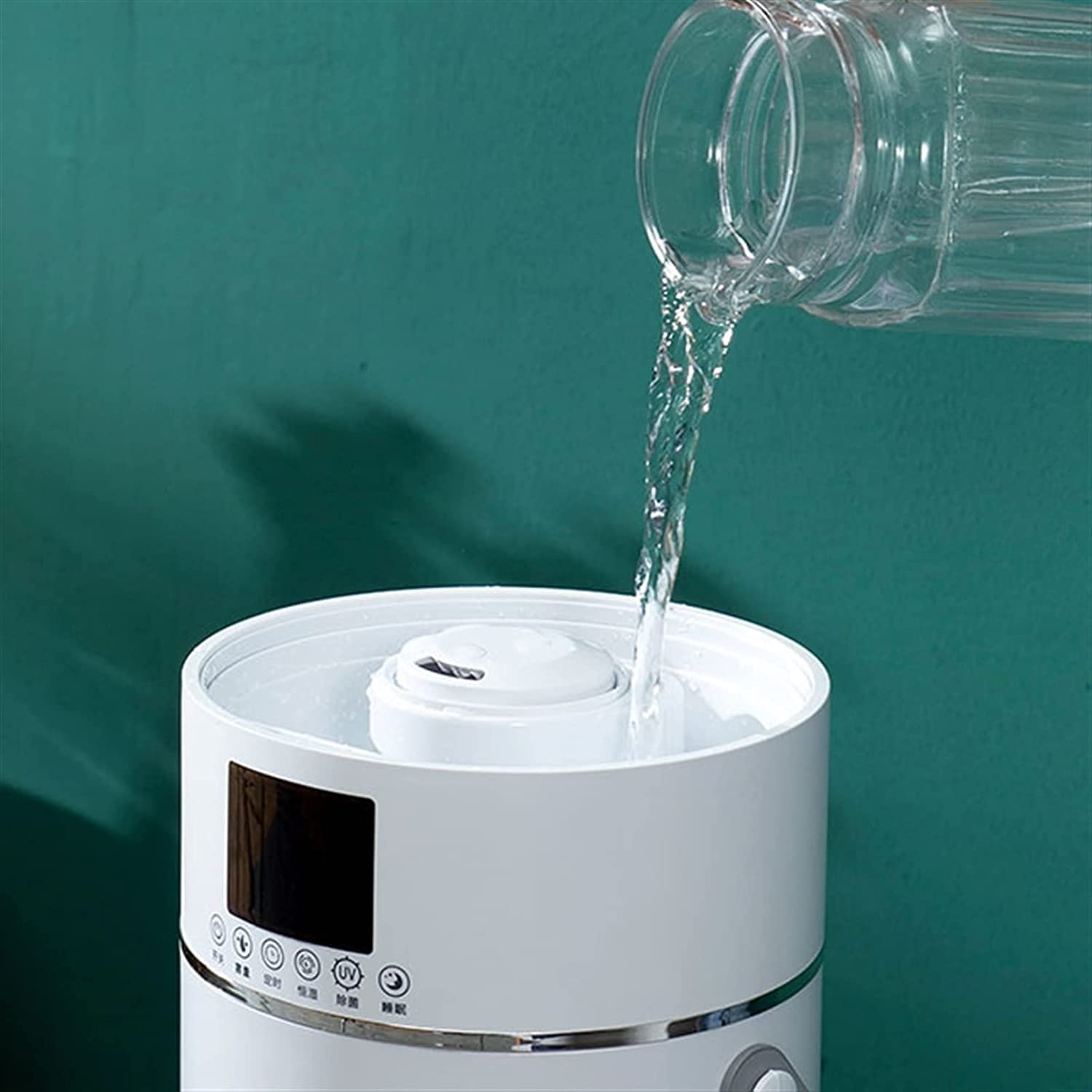 Humidificador ultrasónico de Torre para Toda la casa de 9 l, con 3 Niveles de Niebla, Temporizador, Control Remoto, para Dormitorio, Sala de Estar, bebés, niños, y(