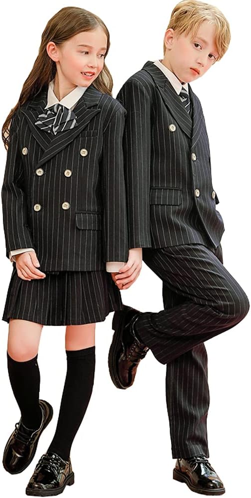 ロモハナガ 卒業式 スーツ 女の子 男の子 キッズフォーマルスーツ 子供 学生服 ピアノ発表会 ネイビー 七五三 合唱服 私学 誕生日 テレビで話題 卒入学 小学生 韓国風 子供服 卒園式 幼稚園 団体