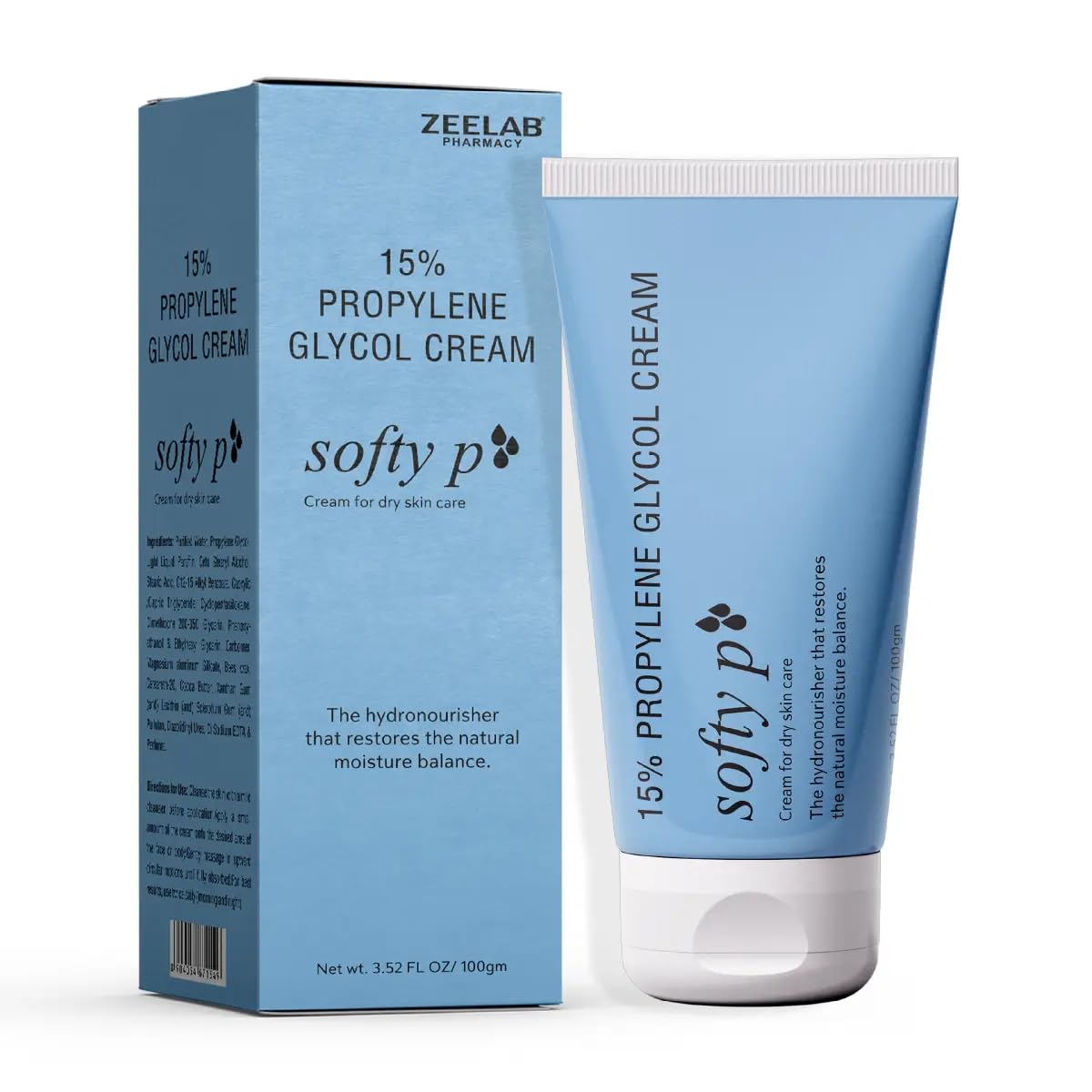 Softy P Cream with Propylene Glycol 15% | Moisturising Cream for Dry, Rough & Scaly Skin | Helps Retain Skin Hydration & Improve Texture | For Elbows, Knees & Heels | 100g-picture-34
