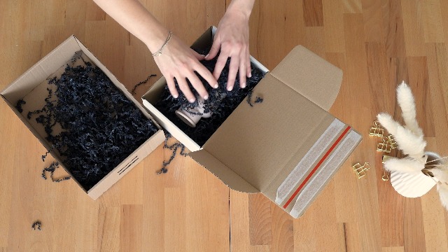 SizzlePak Füllmaterial Braun - 1 Kg Papierwolle F? Produktbild-Vorschau 1