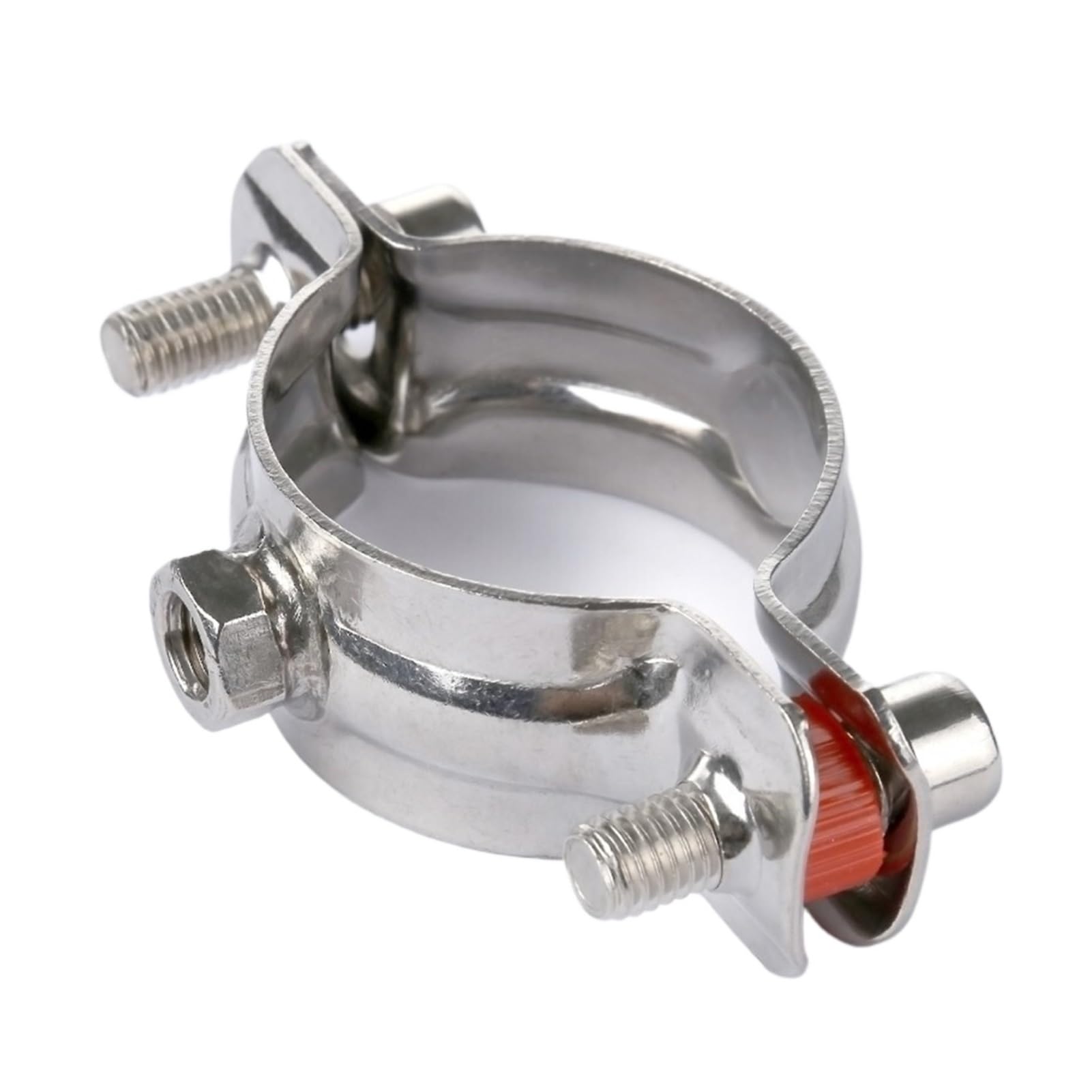 Pipe clamp,1Pcs 19-108mm OD Tube M8x1.25mm Female 304 Stainless Steel Hanger Bracket Clamp Suppoert Clip(48-51mm)(19 22mm)