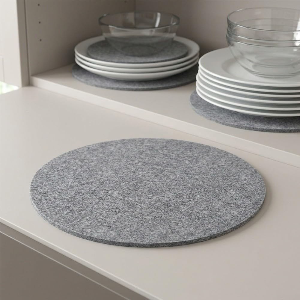 Fauhapyway Juego Separadores Cocina Ahorra Espacio 3 Tamaños((36 pcs) Medium Gray)