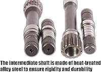 Vista 7 de Kit de Eje Intermedio del Diferencial Delantero de Repuesto para 2012-2021 Dodge Ram 1500 Eje Interior 68146594AB, 68146594AA, 68257420AF