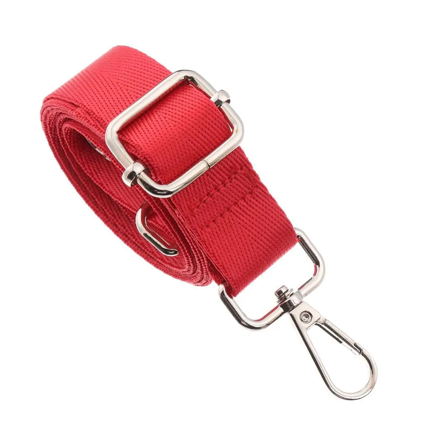 Bretelle pour sac à bandoulière en nylon rouge lot de 2 sangle large 5cm de remplacement