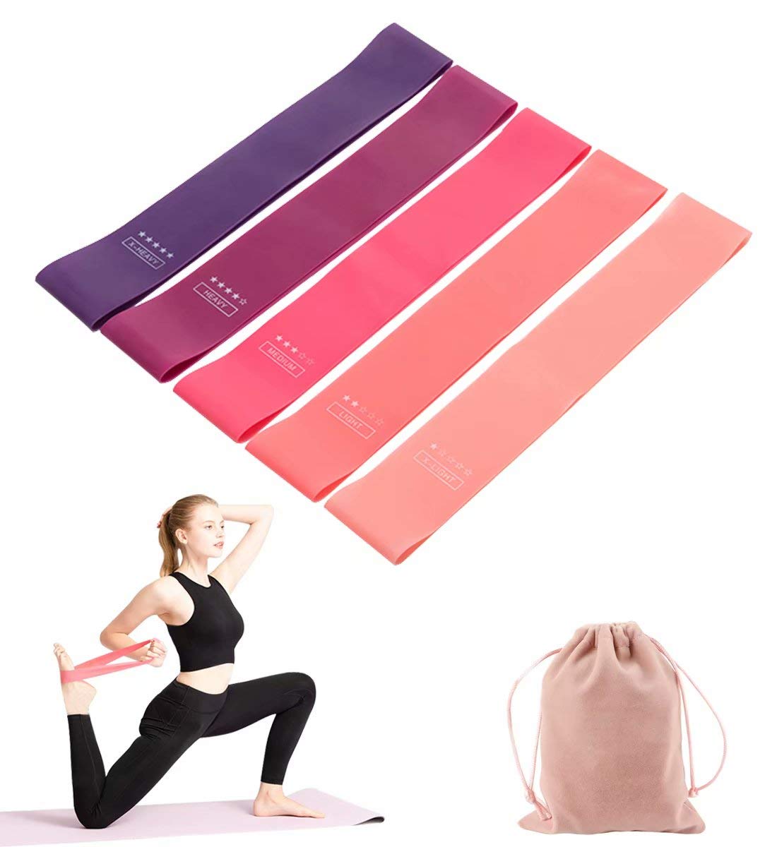 Amazon.co.jp: エクササイズバンド トレーニングバンド ゴムバンド