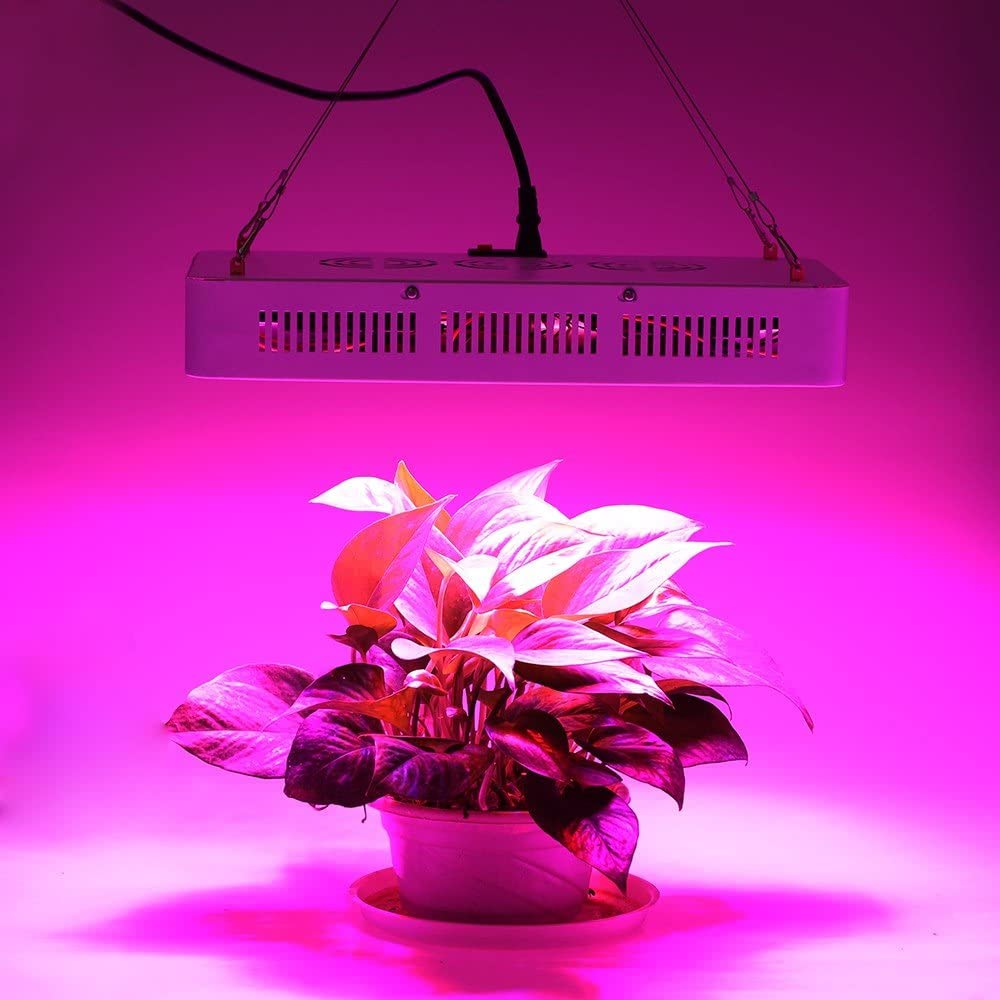 Lampada a LED 1500W Coltivazione Indoor 4373 per Serra 150 LED da 10 W e Gancio. Media Wave Store ®