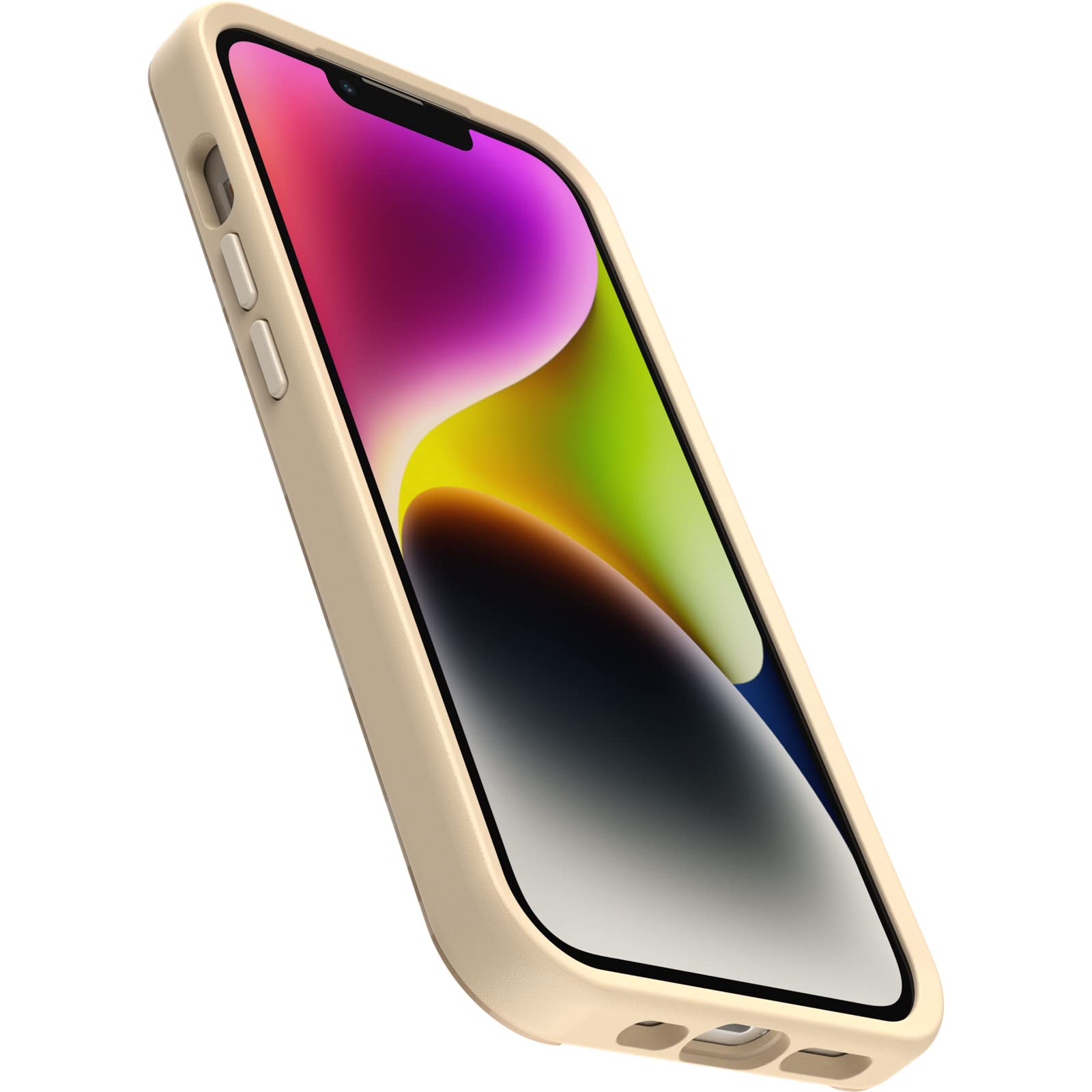 OtterBox Cover per iPhone 14/iPhone 13, Symmetry+ con MagSafe, resistente a shock e cadute fino a 2 metri, sottile, testata 3x vs le norme MIL-STD 810G, SAND STORM CAMO