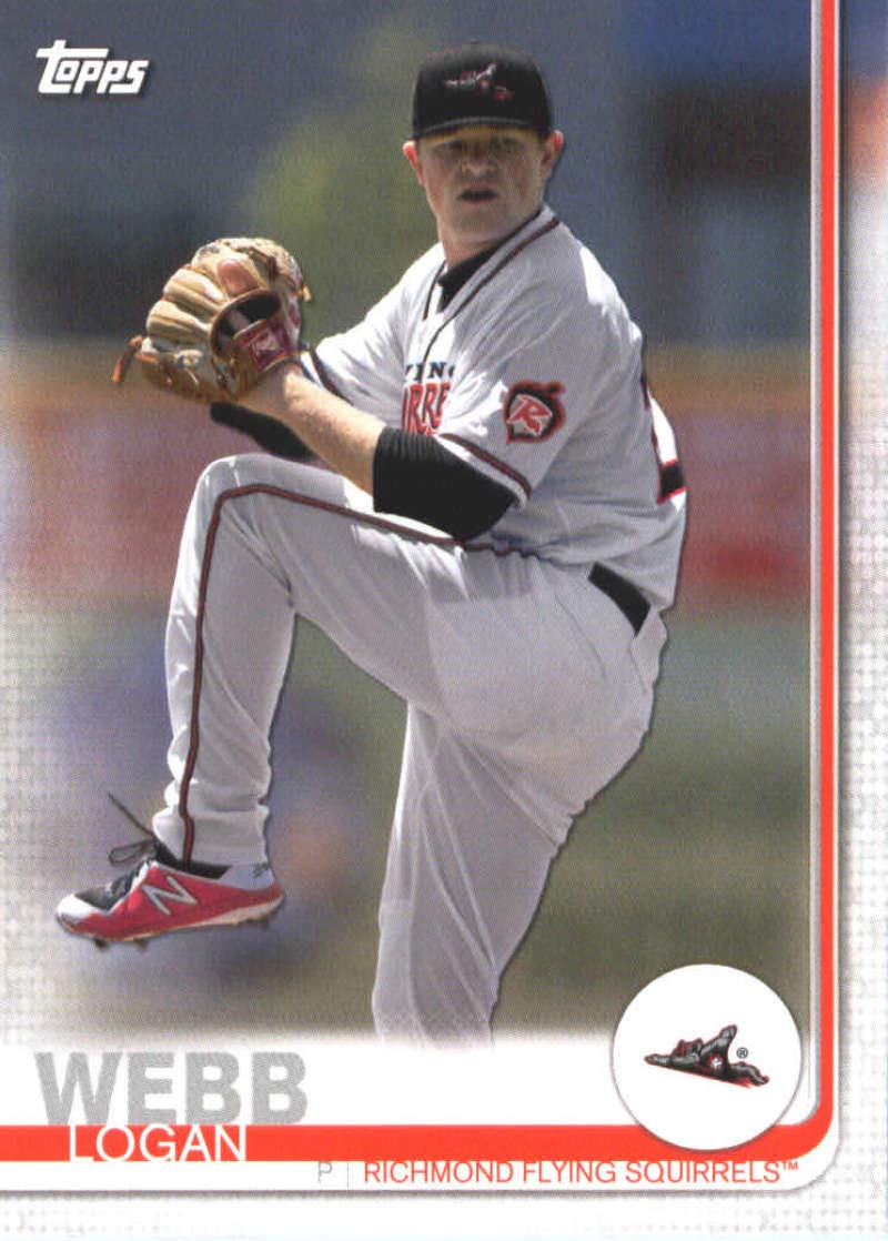 2019 Topps Pro Debut #70 Logan Webb Richmond Flying Squirrels Baseball Card