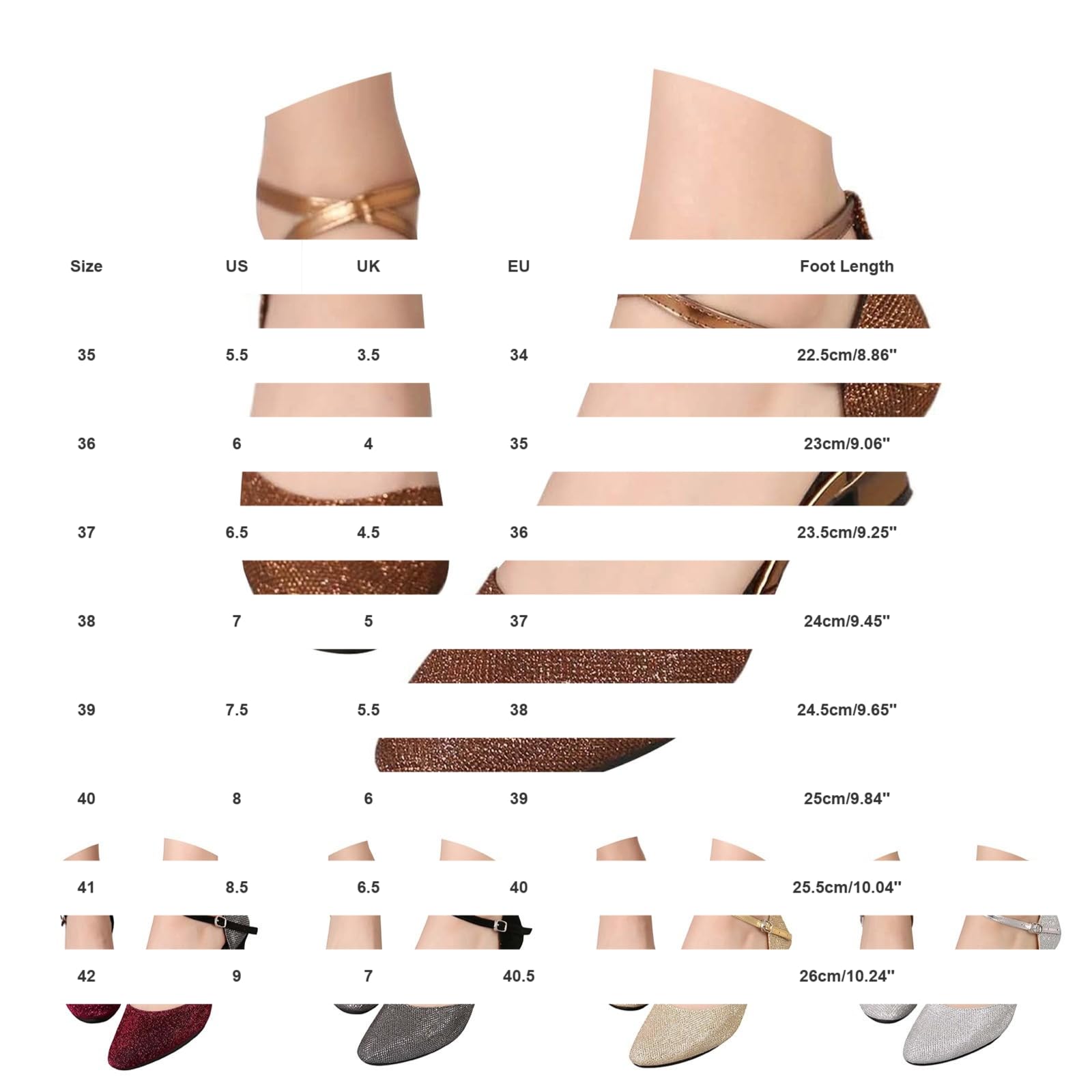 Scarpe da ballo da donna, eleganti, con glitter, comode scarpe da sposa con tacco | Scarpe con tacco a blocco con cinturino, scarpe con tacco spesso, scarpe larghe da matrimonio, scarpe da sera per feste