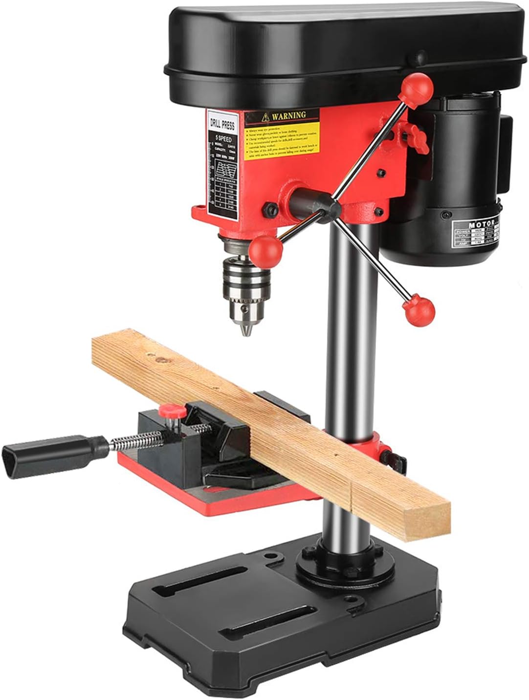 Bench Drill Press Pillar Drill, Industrial Mini Drill Workbench Repair Tool Press Stand with