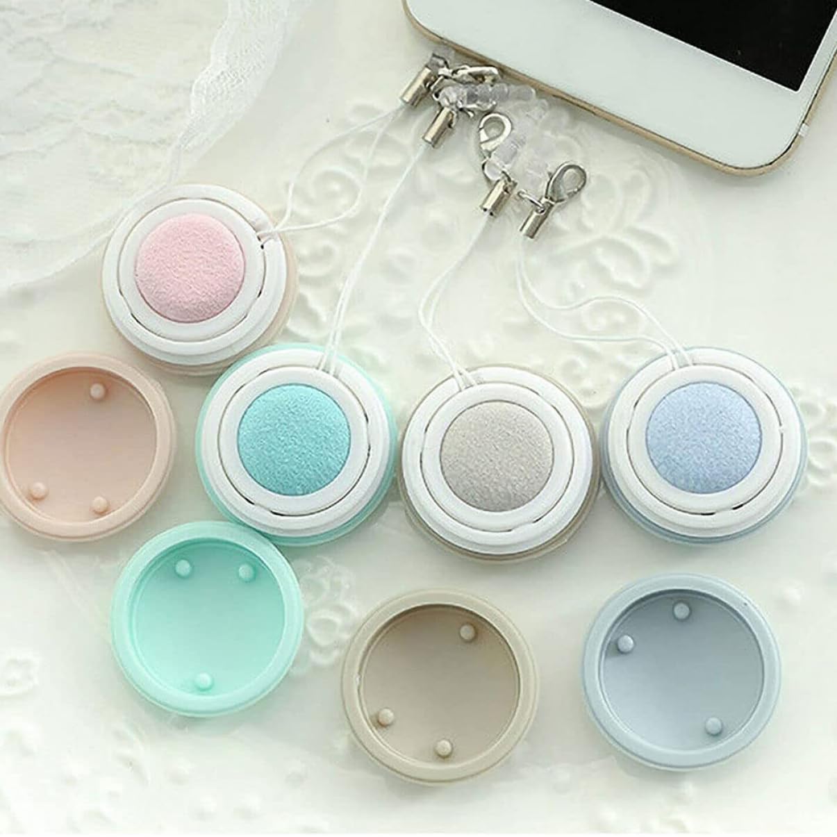 ABOOFAN 24pièces Chiffons De Nettoyage Pour Écrans Lunettes Et Appareils Mobiles Nettoyage Pratique Et Portable Pour Téléphones Et Objectifs De Caméra