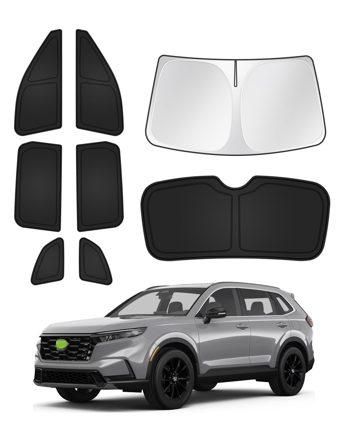 Auto Zonnescherm Voor CRV 2023 2024 2025 Autozonneschermen UV-beschermingshoes (Kleur : 8pcs whole car