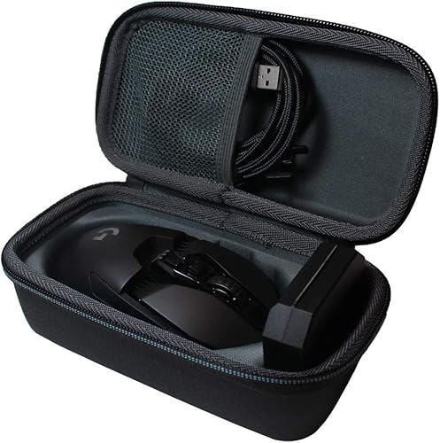 Vista 6 de TUDIA EVA Case Compatible with Logitech G903 LightspeedLogitech G900 Chaos Gaming Mouse, Hard Travel Carrying Case for Gaming Mouse CASE ONLY