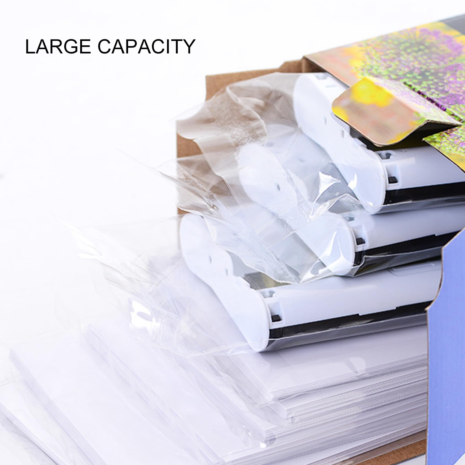 Generic Zestaw Papierów Fotograficznych z Precyzyjnym Kolorowym Atramentem i technologią Sublimacji Barwnika do Drukarek Selphy CP — Idealny Zamiennik zdjęć w Formacie Pocztówkowym, Druk