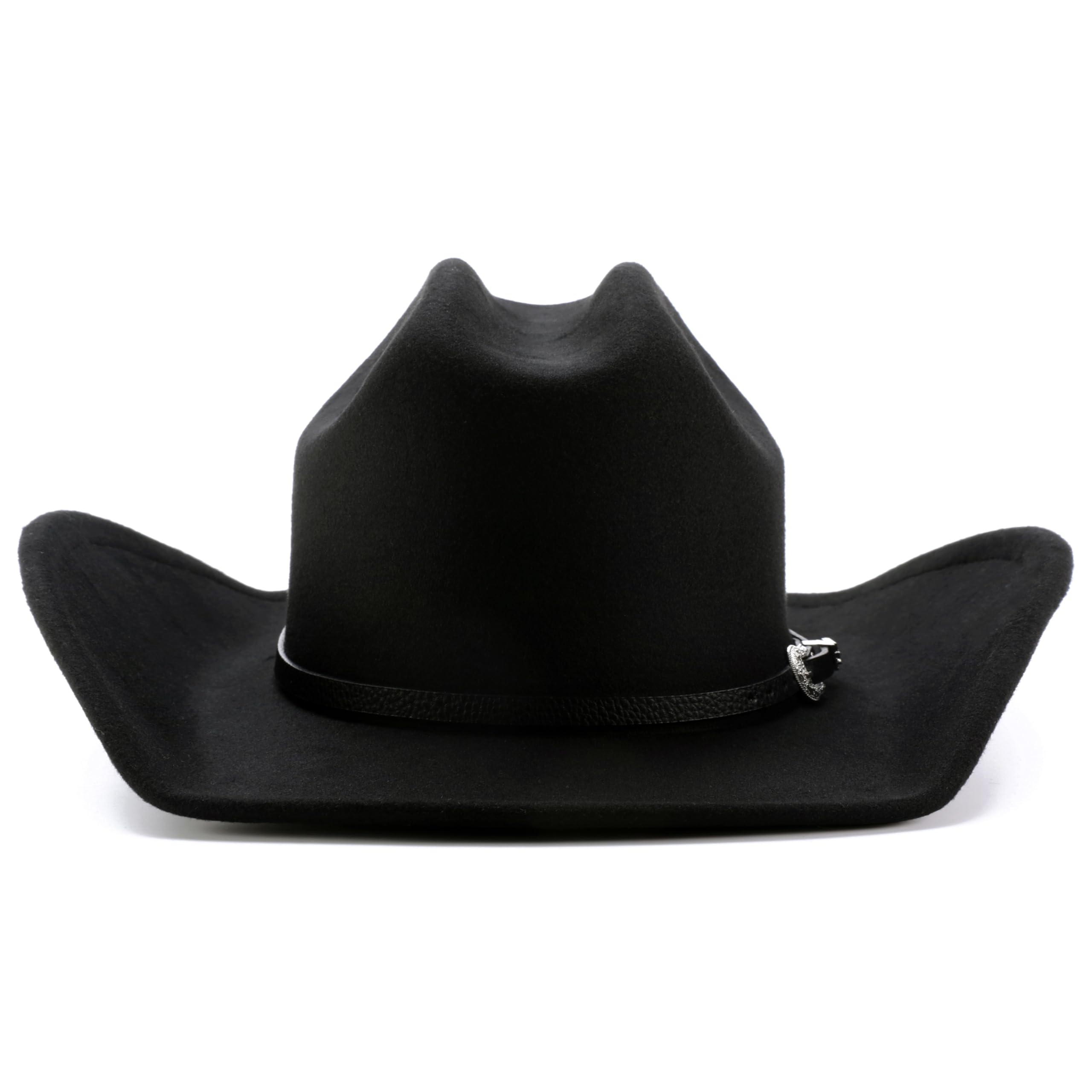 3736 Men\'s And Women Western Elegant Silver Bullhead And Buckle Cattleman 950 Sterling Silver | Hand Carved | Western | Bull Skull  main image 2
