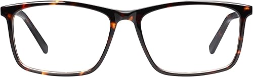 Blue Light Blocking Glasses for Women Men, Retro Rectangle Outdoor Computer Gaming Glasses, Anti Eyestrain & UV Glare