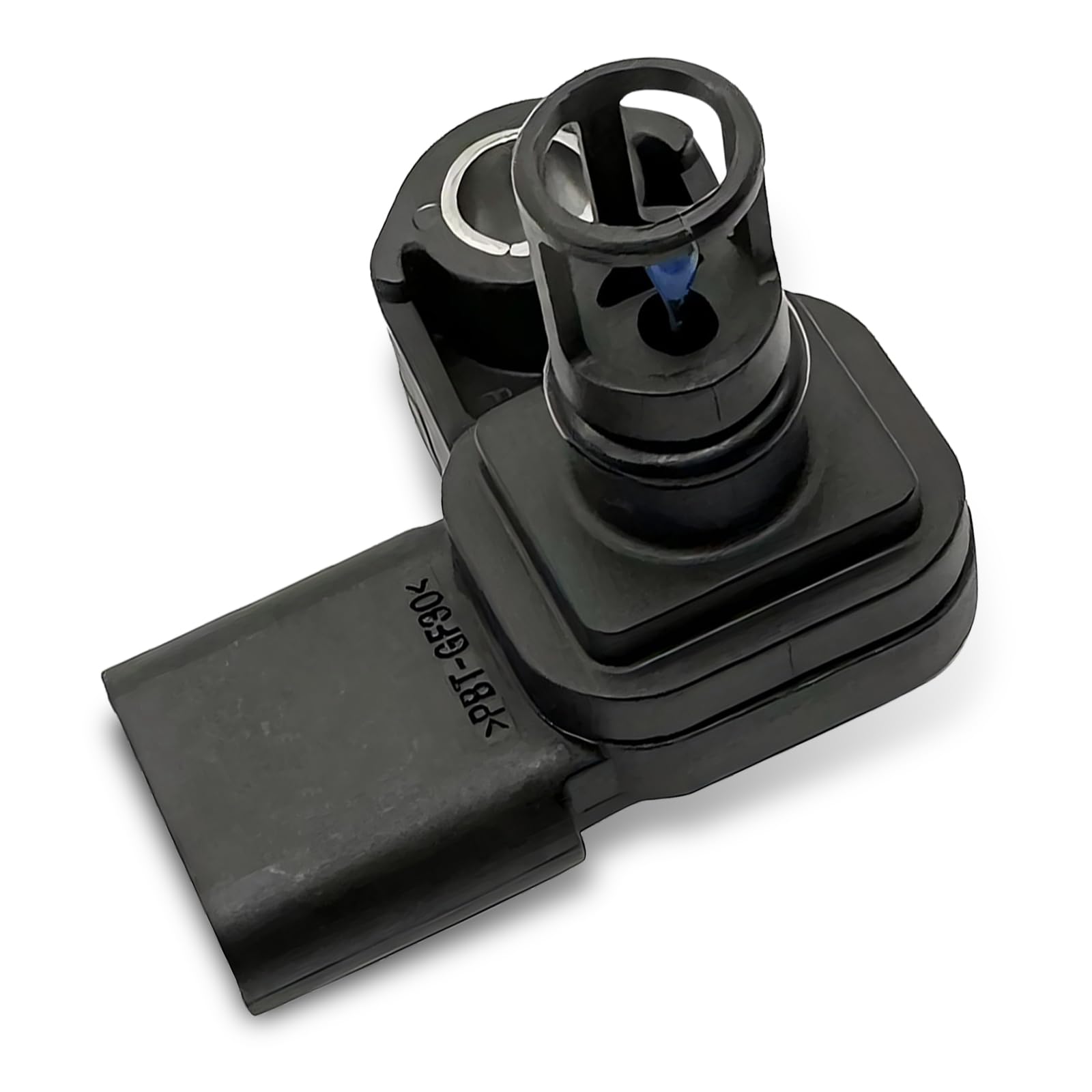 Merdege MERCGQ2415BL-1PC Black Automotive Intake Pressure and Temperature Sensor, Replacement for OE: 12681993 082800-0630