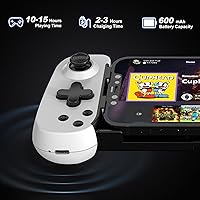 Vista 7 de Wireless Controller for iPhoneAndroidPCiPadTabletAppl Arcade MFi GamesSwitchPS4, Support Streaming on PSXboxPC Console, Cloud Gaming Gamepad