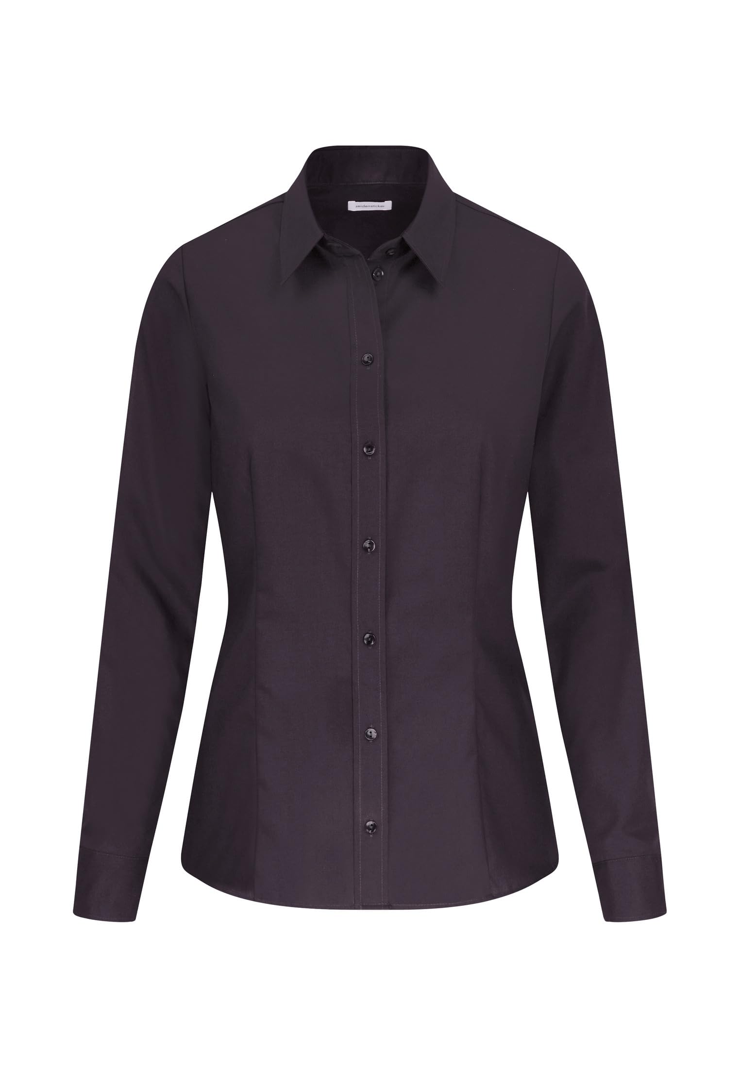 Seidensticker Damen Bluse - Klassisch - Elegant - Hemdbluse - Regular Fit - Langarm - Uni - 100% Baumwolle