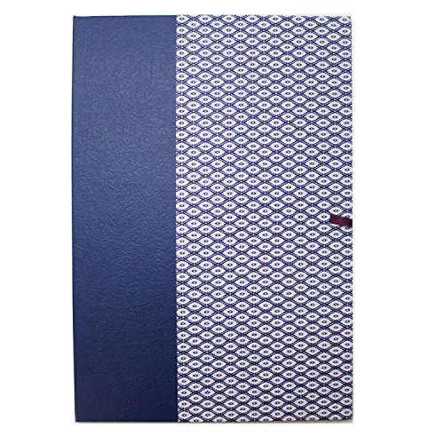 Kuretake Hanshi Holder classeur de collection japonais Yuzenshi bleu