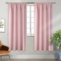 Vista 19 de Cortina opaca BGment con hueco por el que pasa la barra, 2 paneles