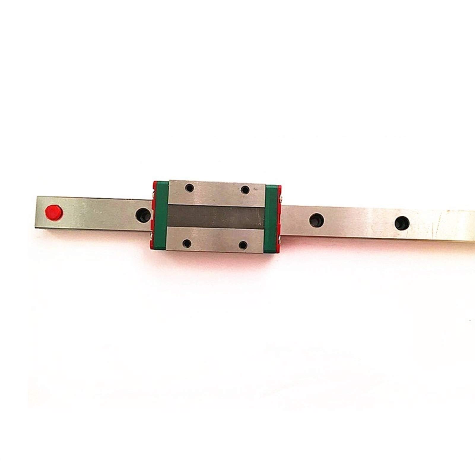 zxxin-Guide lineari, Guida lineare da 12 mm, MGN12H o MGN12C Block Block 3D Stampante CNC, MGN12 100-400 450 550 550 600 700 800 1000 mm, Durevole (Color : MGN12C, Guide Length : 600mm)